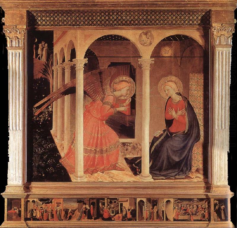 Fra Angelico The Verkundigung china oil painting image